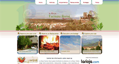 Desktop Screenshot of lariojaturismorural.com